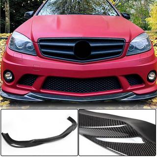 Labio delantero parachoques V3 (para AMG 2008-2011, Carbono) foto 1