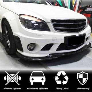 Labio delantero parachoques V3 (para AMG 2008-2011, Carbono) foto 2
