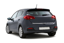 Kia Ceed 2012-2018 Moldura maletero acero inoxidable foto 1