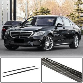 Faldones Laterales (para S63 AMG 2014-2017, Carbono) foto 1