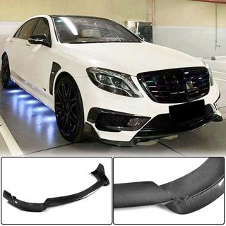 Labio Frontal Parachoques (para S63 AMG 2014-2017, Carbono) foto 1