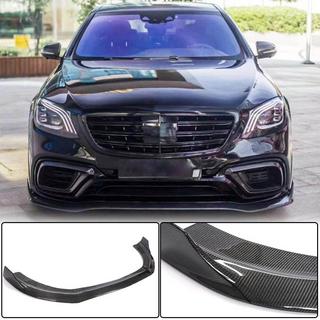 Labio delantero de parachoques (para S63/S65 AMG 2018-2022, Carbono) foto 2