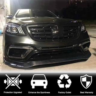 Labio delantero de parachoques (para S63/S65 AMG 2018-2022, Carbono) foto 3