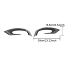 Mercedes S-class W222 2013-2022 Cubiertas de Parachoques Delantero de Carbono (para AMG-Line 2014-2017) foto 6