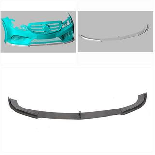 Labio Delantero V2 para AMG-Line 2013-2016 Carbono foto 2