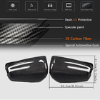 Mercedes E-class W212 2009-2016 Cubiertas de Espejos de Carbono foto 6