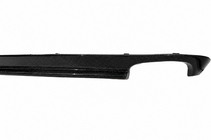 Mercedes E-class W212 2009-2016 Difusor de parachoques trasero (para Base SD 2010-2013, Carbono) foto 4