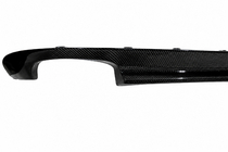 Mercedes E-class W212 2009-2016 Difusor de parachoques trasero (para Base SD 2010-2013, Carbono) foto 3