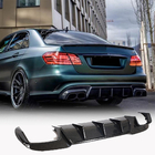 Mercedes E-class W212 2009-2016 Difusor Trasero de Parachoques V1 para E63 AMG 2013-2016 Carbono foto 2