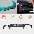 Mercedes E-class W212 2009-2016 Difusor Trasero de Parachoques V1 para E63 AMG 2013-2016 Carbono foto 3