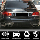 Mercedes E-class W212 2009-2016 Difusor Trasero de Parachoques V1 para E63 AMG 2013-2016 Carbono foto 4