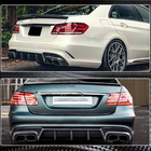 Mercedes E-class W212 2009-2016 Difusor Trasero de Parachoques V1 para E63 AMG 2013-2016 Carbono foto 6