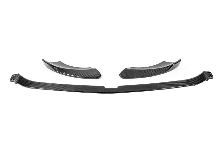 Mercedes E-class W213 2016-2023 Labio delantero de parachoques (para AMG-Line 2020-2023, Carbono) Foto 19