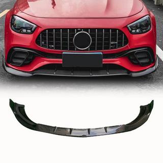 Labio delantero de parachoques (para E63 AMG 2020-2023, Carbono) foto 1