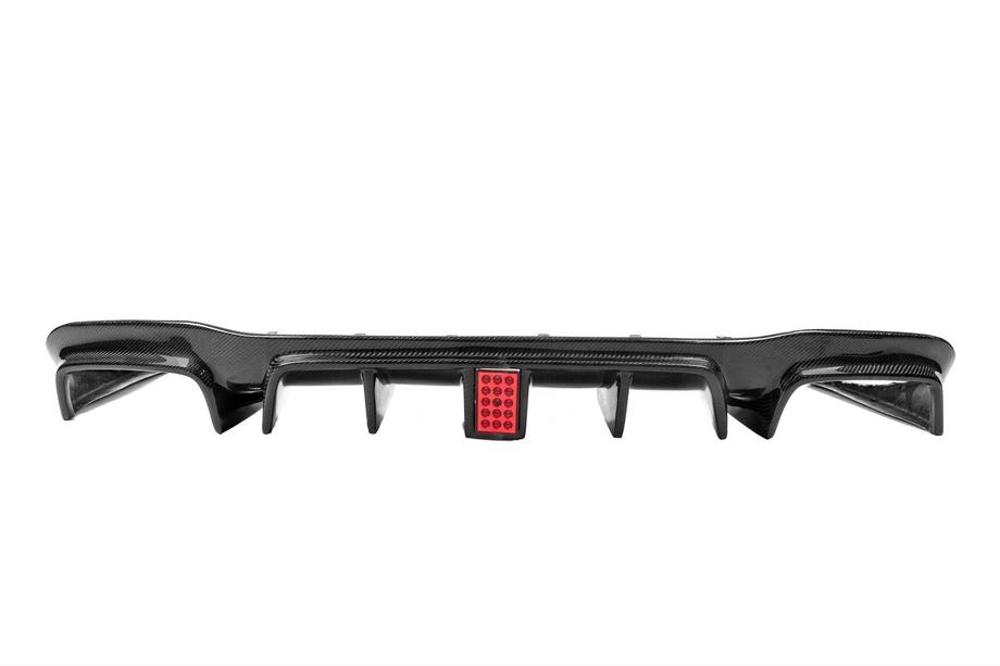Mercedes E-class W213 2016-2023 Difusor trasero para parachoques E63 AMG 2020-2023, Carbono Foto 7