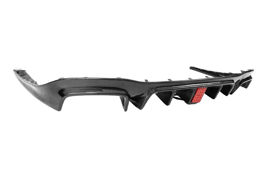 Mercedes E-class W213 2016-2023 Difusor trasero para parachoques E63 AMG 2020-2023, Carbono Foto 10