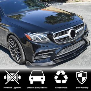 Lip Frontal V1 para AMG-Line / E43 AMG 2016-2019, Carbono foto 2