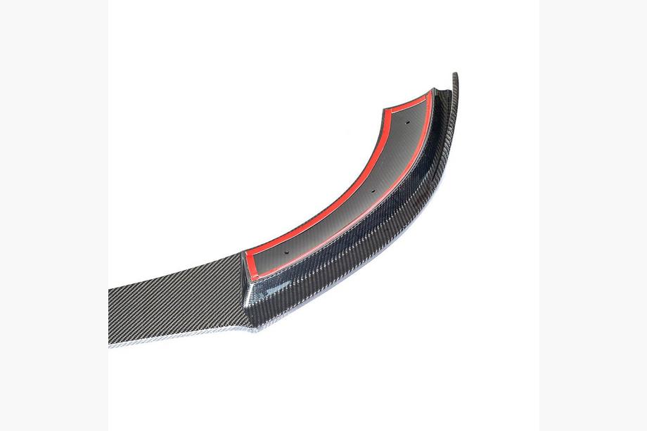 Mercedes E-class W213 2016-2023 Lip Frontal V1 para AMG-Line / E43 AMG 2016-2019, Carbono Foto 8
