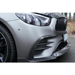 Extensiones de parachoques delantero (para AMG-Line 2020+, Carbono Seco) foto 1