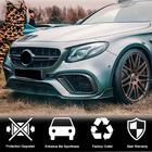 Mercedes E-class W213 2016-2023 Cubiertas de Parachoques Delantero de Carbono para E63 AMG 2016-2019 foto 5