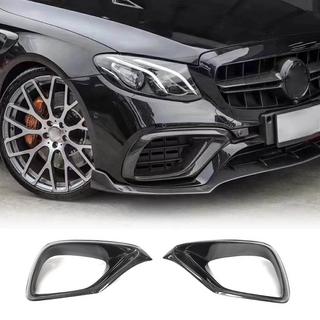 Cubiertas de Parachoques Delantero de Carbono para E63 AMG 2016-2019 foto 1