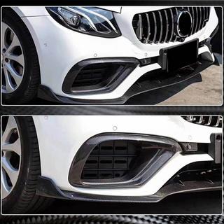 Cubiertas de Parachoques Delantero de Carbono para E63 AMG 2016-2019 foto 3