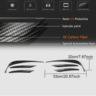 Mercedes E-class W213 2016-2023 Extensiones de Parachoques Delantero V1 (para E43 AMG 2016-2019, Carbono) foto 6
