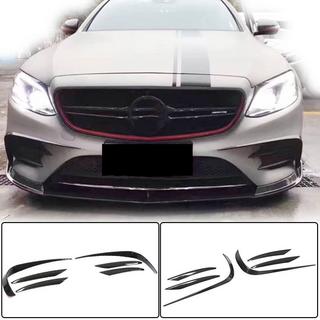 Extensiones de Parachoques Delantero V1 (para E43 AMG 2016-2019, Carbono) foto 1