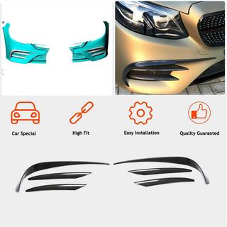 Extensiones de Parachoques Delantero V1 (para E43 AMG 2016-2019, Carbono) foto 2