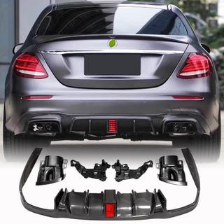 Difusor trasero con salidas V2 (para AMG/AMG-Line 2016-2019, Carbono) foto 1