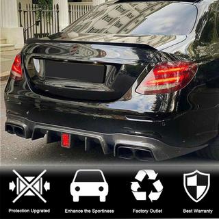Difusor trasero con salidas V2 (para AMG/AMG-Line 2016-2019, Carbono) foto 3