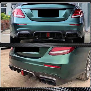 Difusor trasero con salidas V2 (para AMG/AMG-Line 2016-2019, Carbono) foto 4