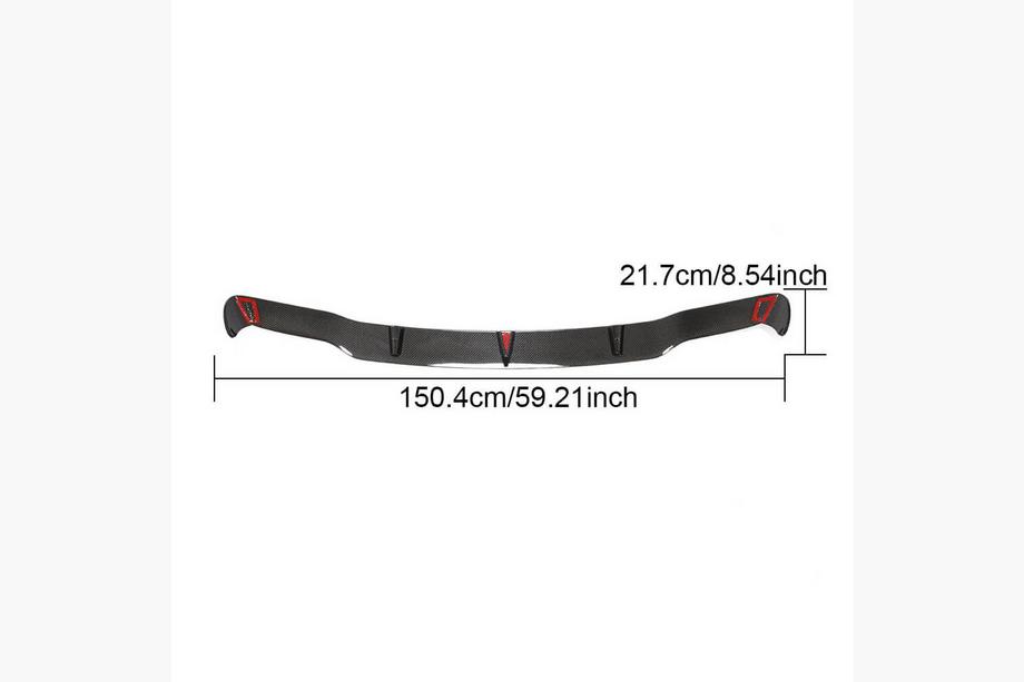 Mercedes E-class W213 2016-2023 Difusor trasero de parachoques para AMG-Line 2020-2023, Carbono Foto 6