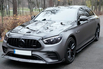 Mercedes E-class W213 2016-2023 Faldones Laterales (2016-2019, Carbono) foto 4