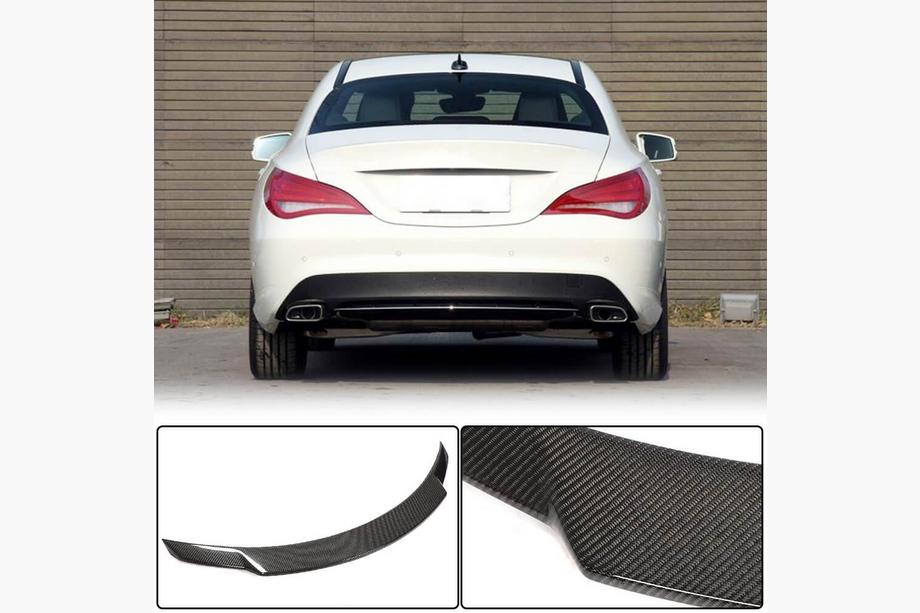 Mercedes CLA C117 2013-2019 Spoiler V7 (SD, Carbono) Image