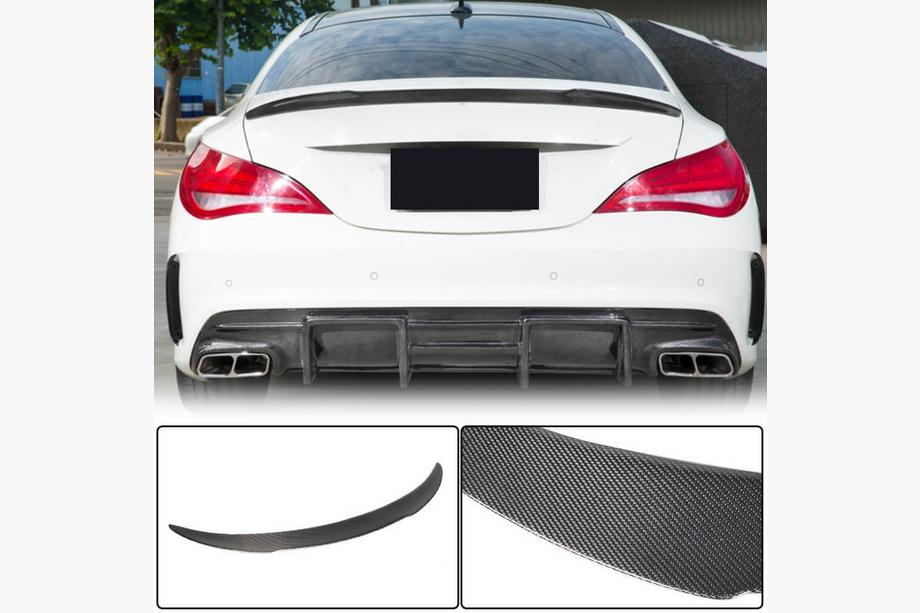 Mercedes CLA C117 2013-2019 Alerón V8 (SD, Carbono) Image