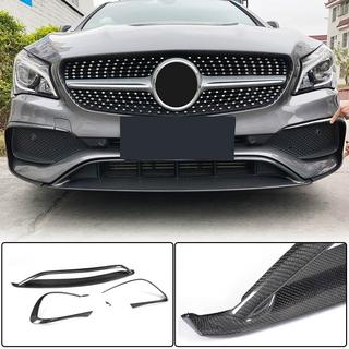 Splitter delantero de parachoques (para AMG-Line SD 2017-2019, Carbono) foto 1