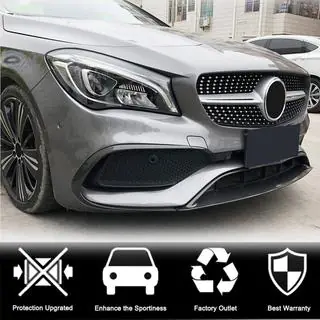 Splitter delantero de parachoques (para AMG-Line SD 2017-2019, Carbono) foto 3