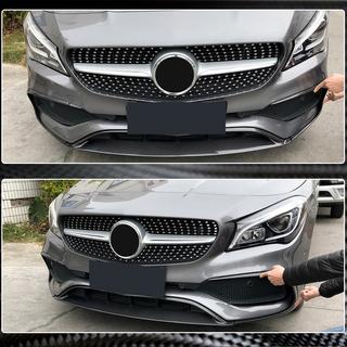 Splitter delantero de parachoques (para AMG-Line SD 2017-2019, Carbono) foto 4