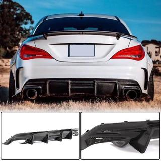 Difusor trasero de parachoques V1 para AMG-Line / CLA45 AMG, Carbono foto 2