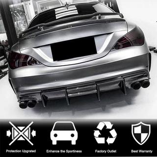 Difusor trasero de parachoques V1 para AMG-Line / CLA45 AMG, Carbono foto 3
