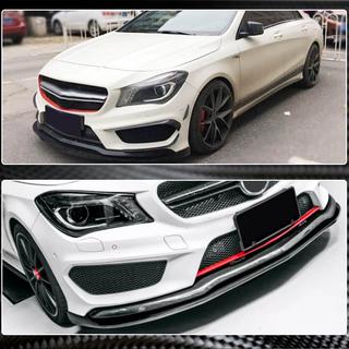 Alerón Lip de Parachoques Delantero (para CLA45 AMG SD 2013-2015, Carbono) foto 3
