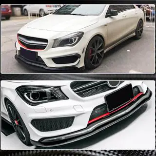 Alerón Lip de Parachoques Delantero (para CLA45 AMG SD 2013-2015, Carbono) foto 3