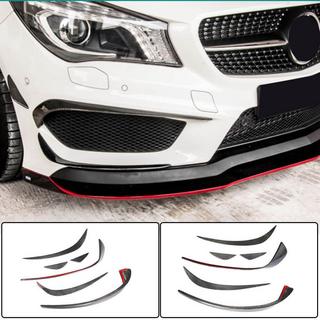 Extensiones de Parachoques Delantero de Carbono para CLA45 AMG SD 2013-2016 foto 1