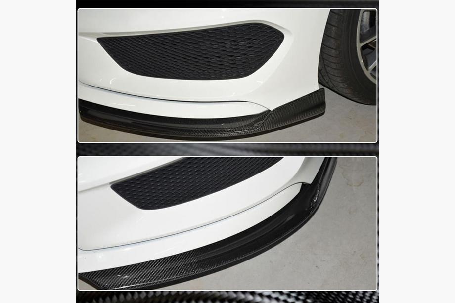 Mercedes CLA C117 2013-2019 Cubiertas de Parachoques Delantero de Carbono (para Base SD 2013-2016) Foto 3