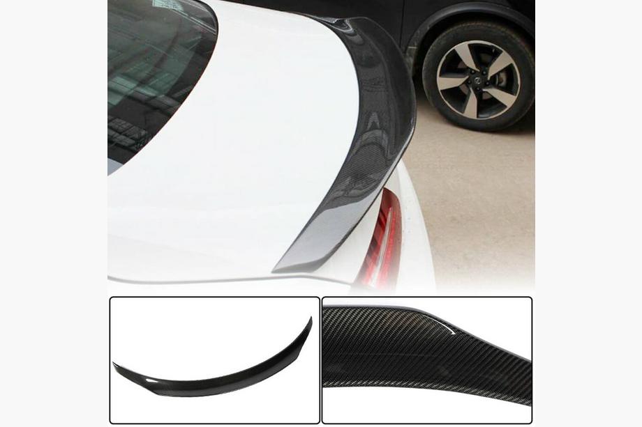 Mercedes CLA C117 2013-2019 Spoiler V9 (SD, Carbono) Image