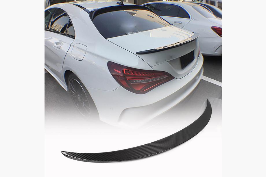 Mercedes CLA C117 2013-2019 Spoiler V10 (SD, Carbono) Image