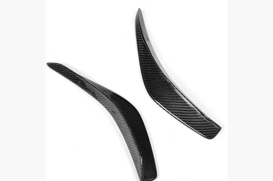 Mercedes CLA C117 2013-2019 Cubiertas de parachoques delantero de carbono para CLA45 AMG SD Foto 5