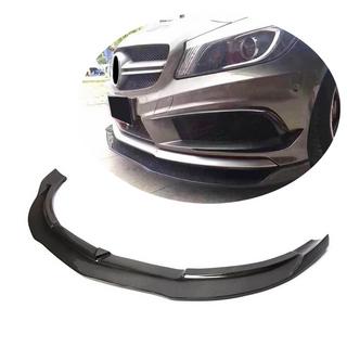 Labio Frontal V1 para AMG-Line / A45 AMG HB 2013-2015, Carbono foto 1