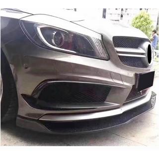 Labio Frontal V1 para AMG-Line / A45 AMG HB 2013-2015, Carbono foto 3